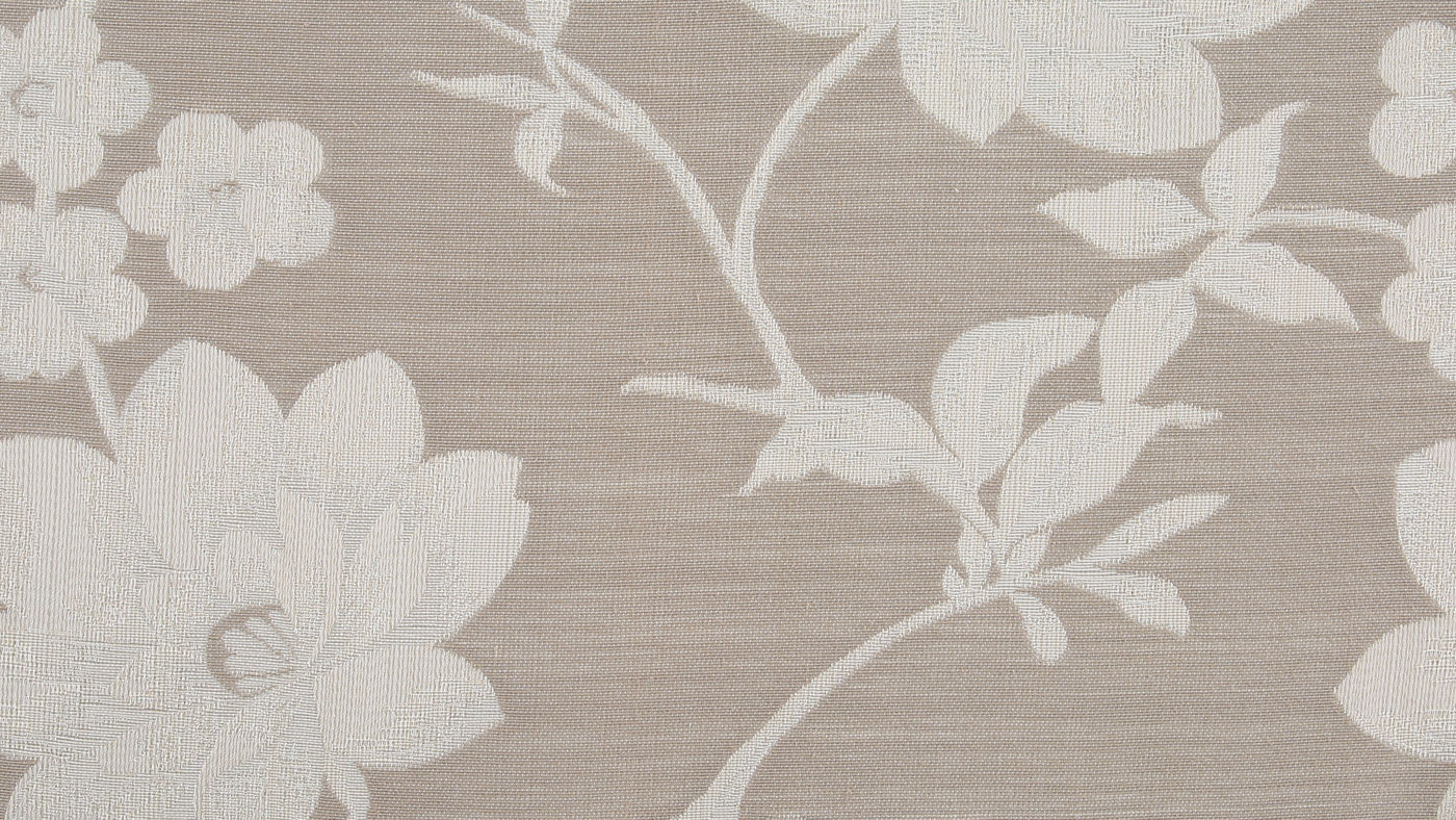 Genova curtain fabric in Latte