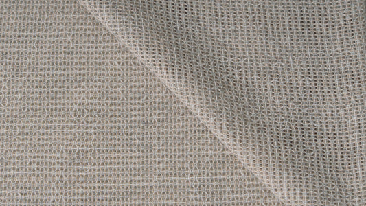 Louvre curtain fabric in Latte