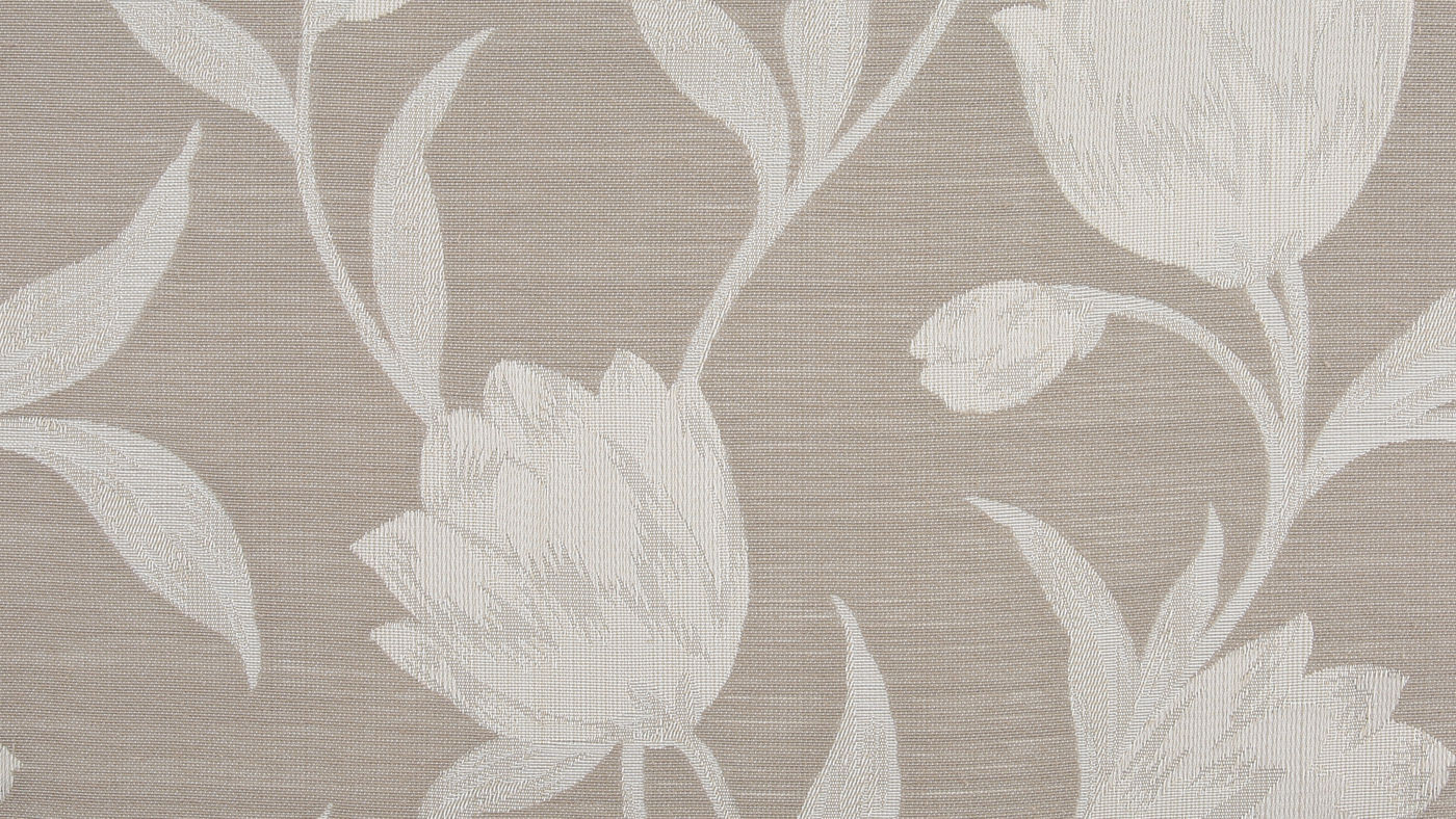 Toscania curtain fabric in Latte