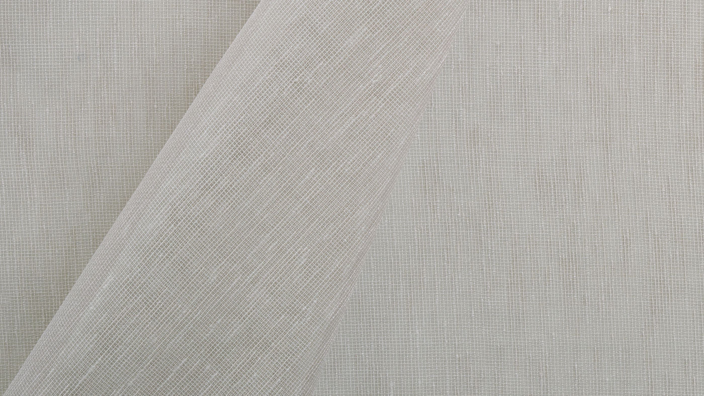 Santorini curtain fabric in Linen