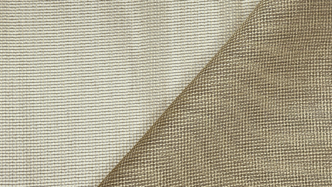 Glo curtain fabric in Midas