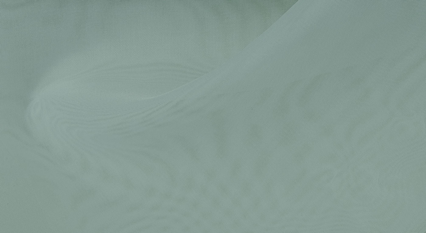 Lucern curtain fabric in Mist