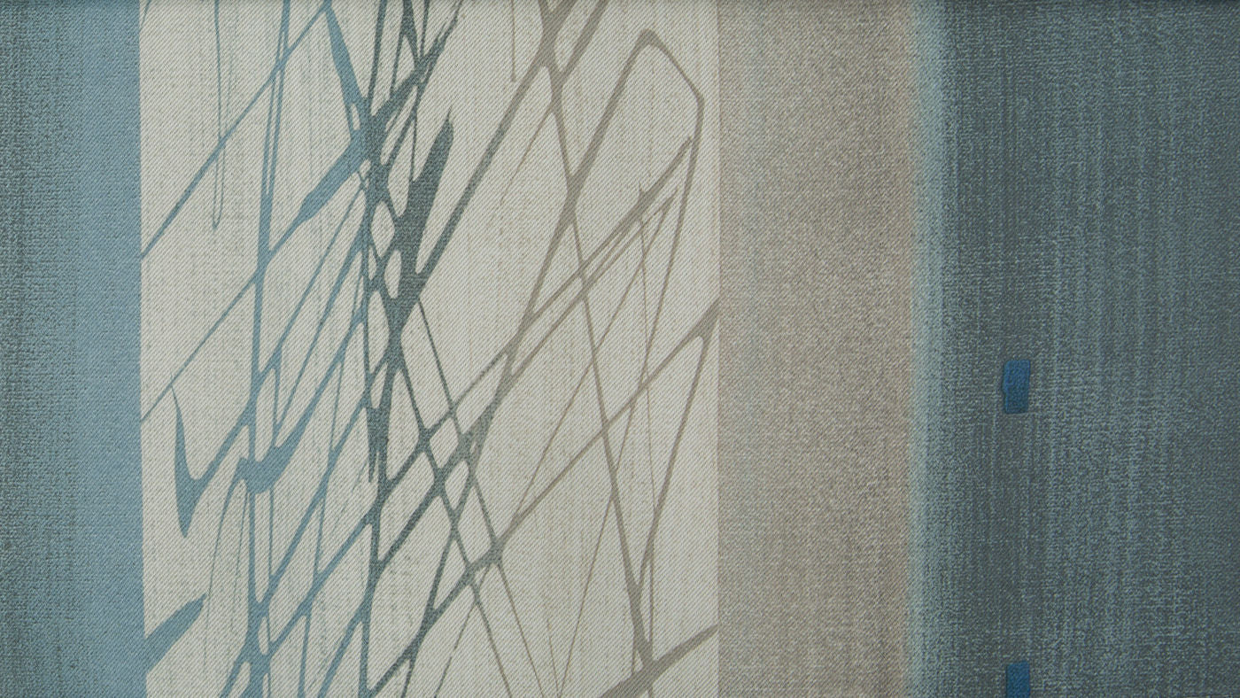 Martini curtain fabric in Mist