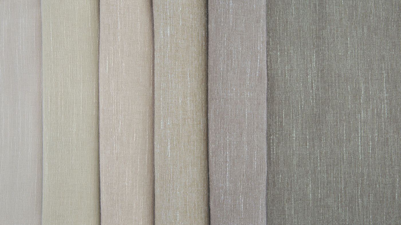 Tundra curtain fabric - Naturals