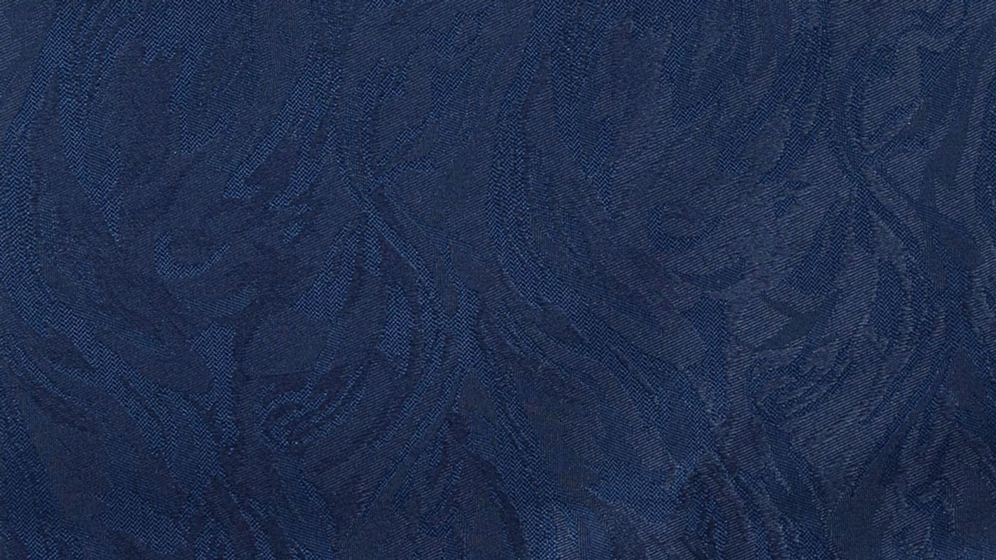 Eyre curtain fabric in Navy