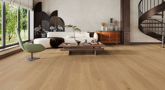 Earthlandia Engineered Oak 14mm - Tundra – room scene 1