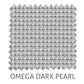 Omega 10% sunscreen blind fabric in Dark Pearl