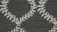 Rapallo curtain fabric in Onyx