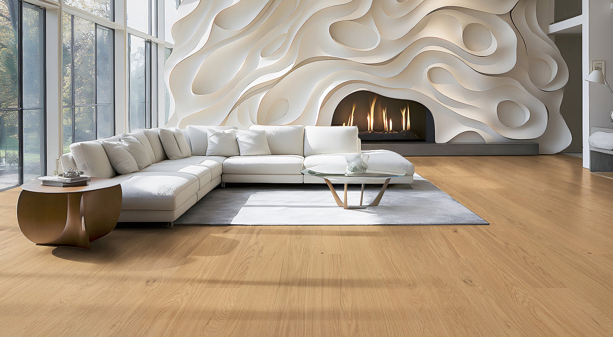 Meadows Engineered Oak 14mm - Honeycomb – room scene 1