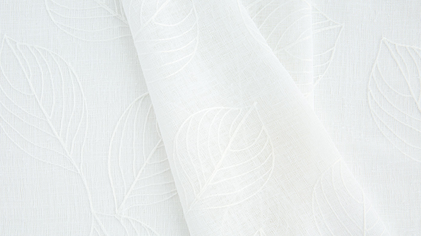 Aquila curtain fabric - Pearl