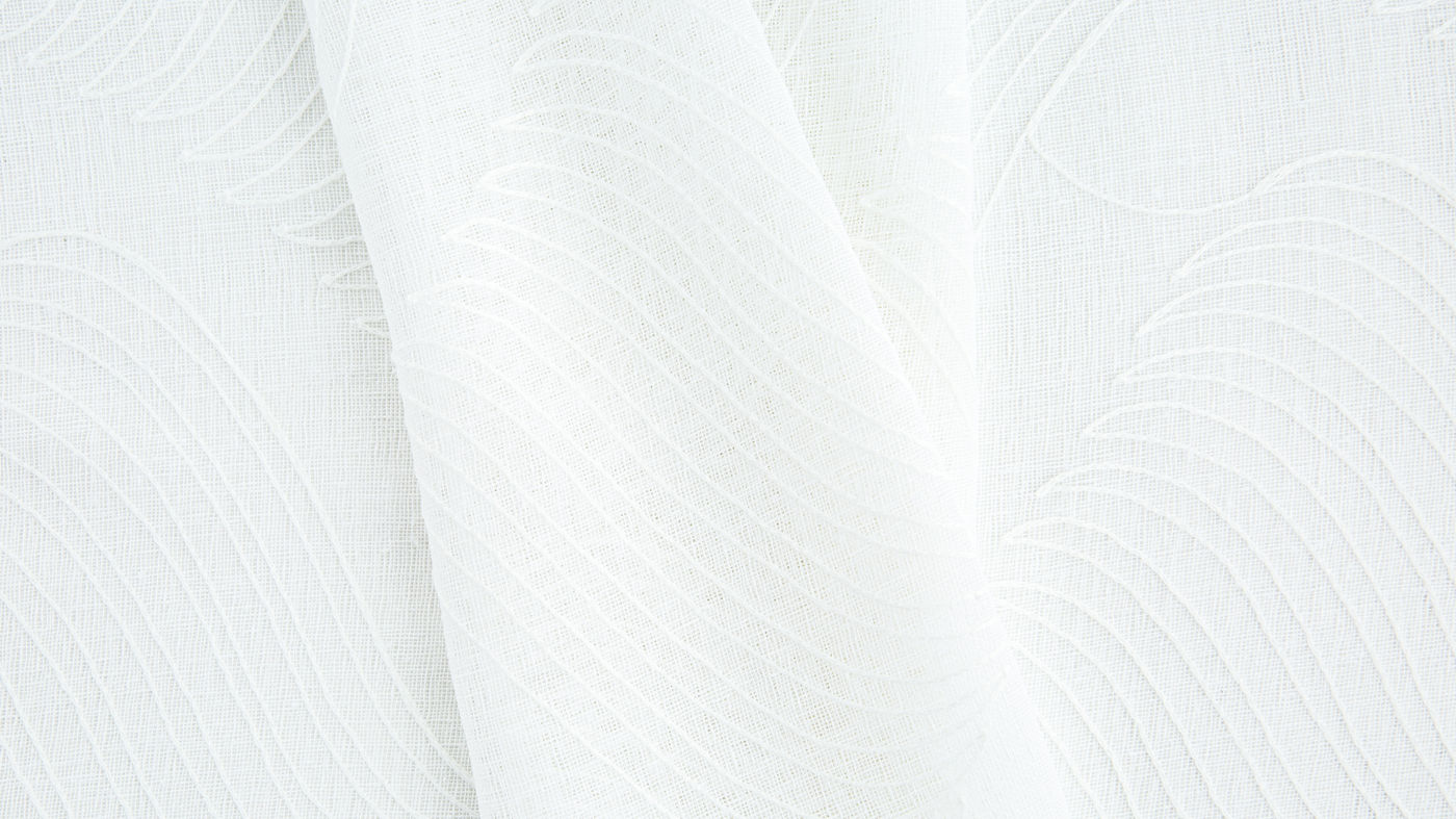Orion curtain fabric - Pearl