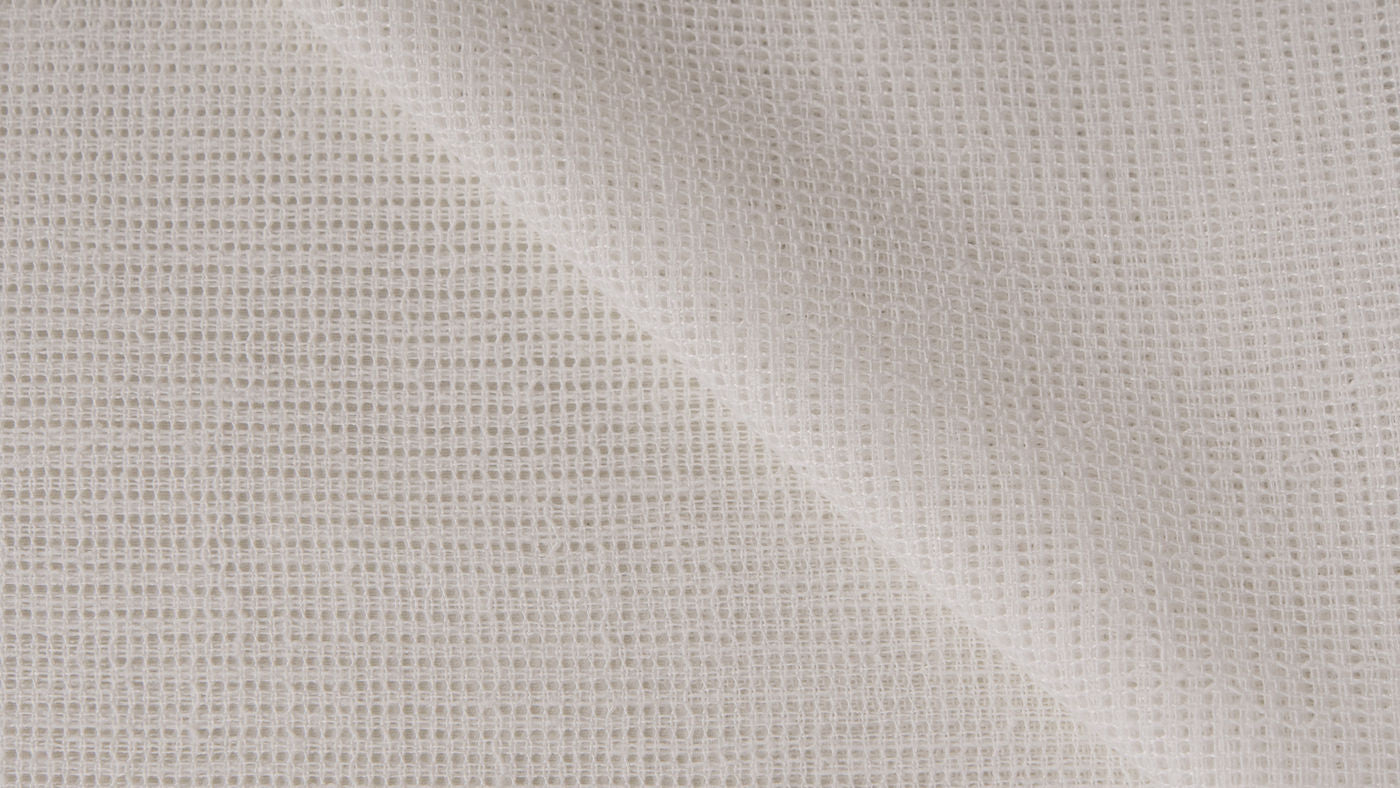 Louvre curtain fabric in Pearl