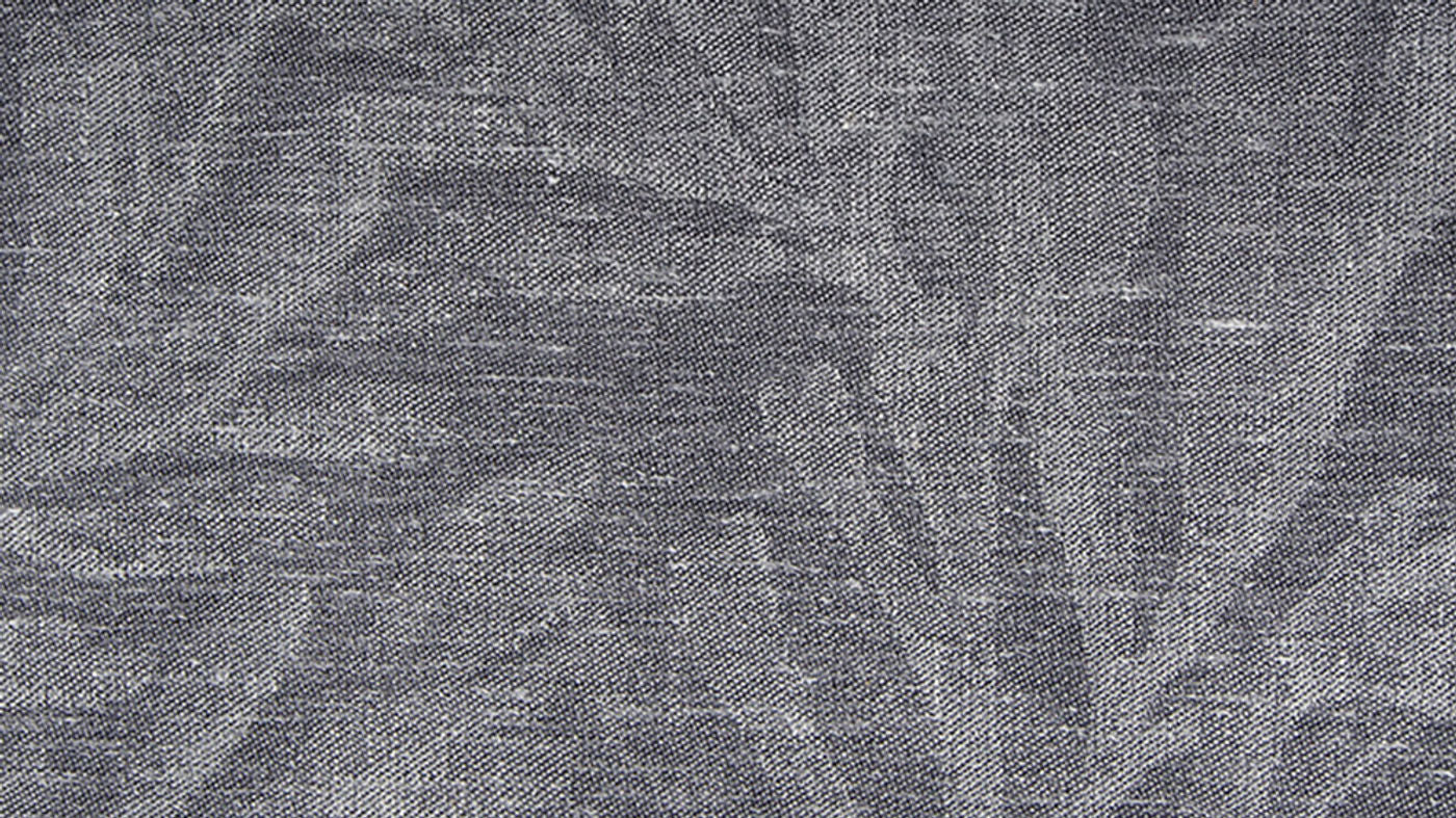 Capri curtain fabric in Pewter