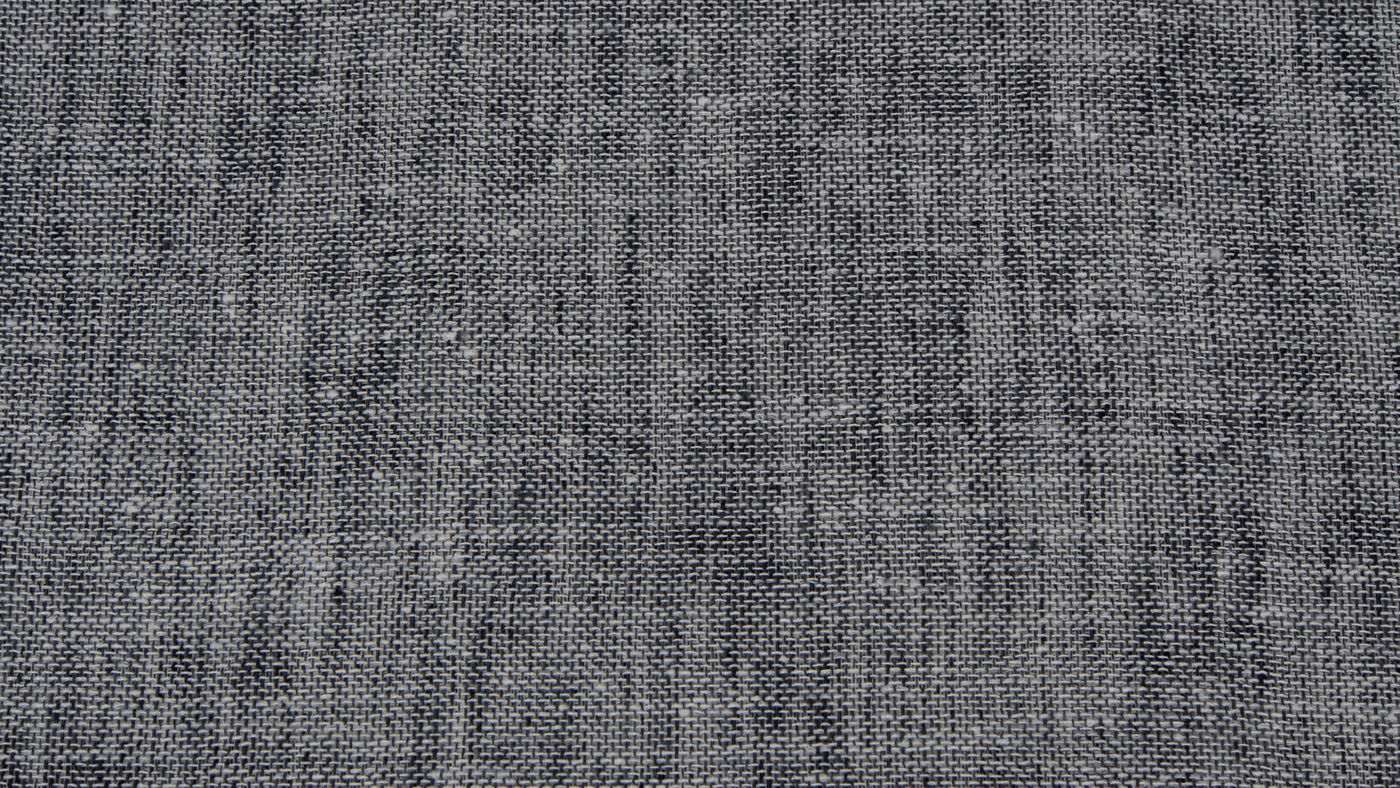 Vevey curtain fabric in Pitch