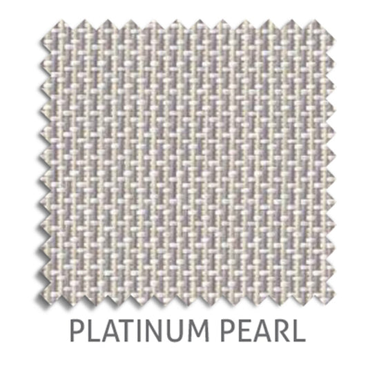 Platinum 3% sunscreen blind fabric in Pearl