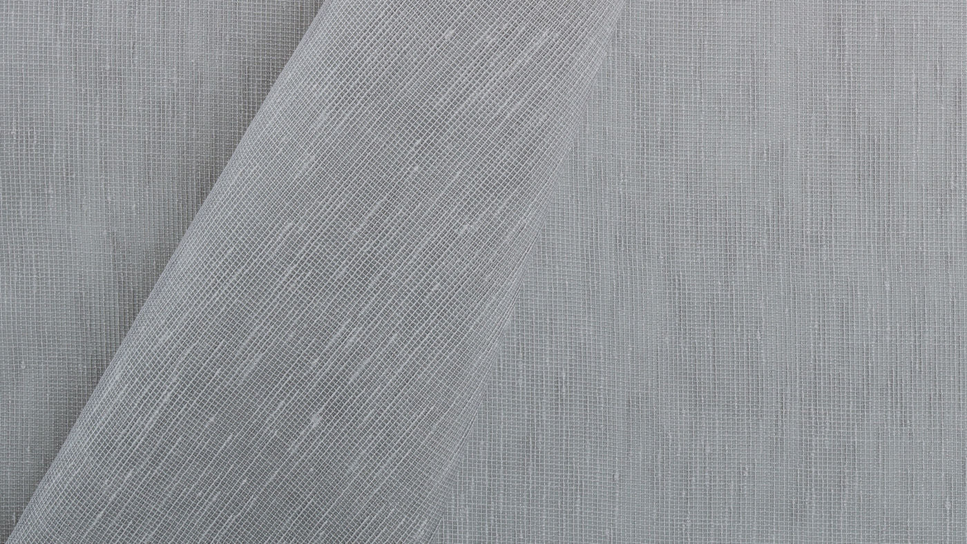 Santorini curtain fabric in Pumice