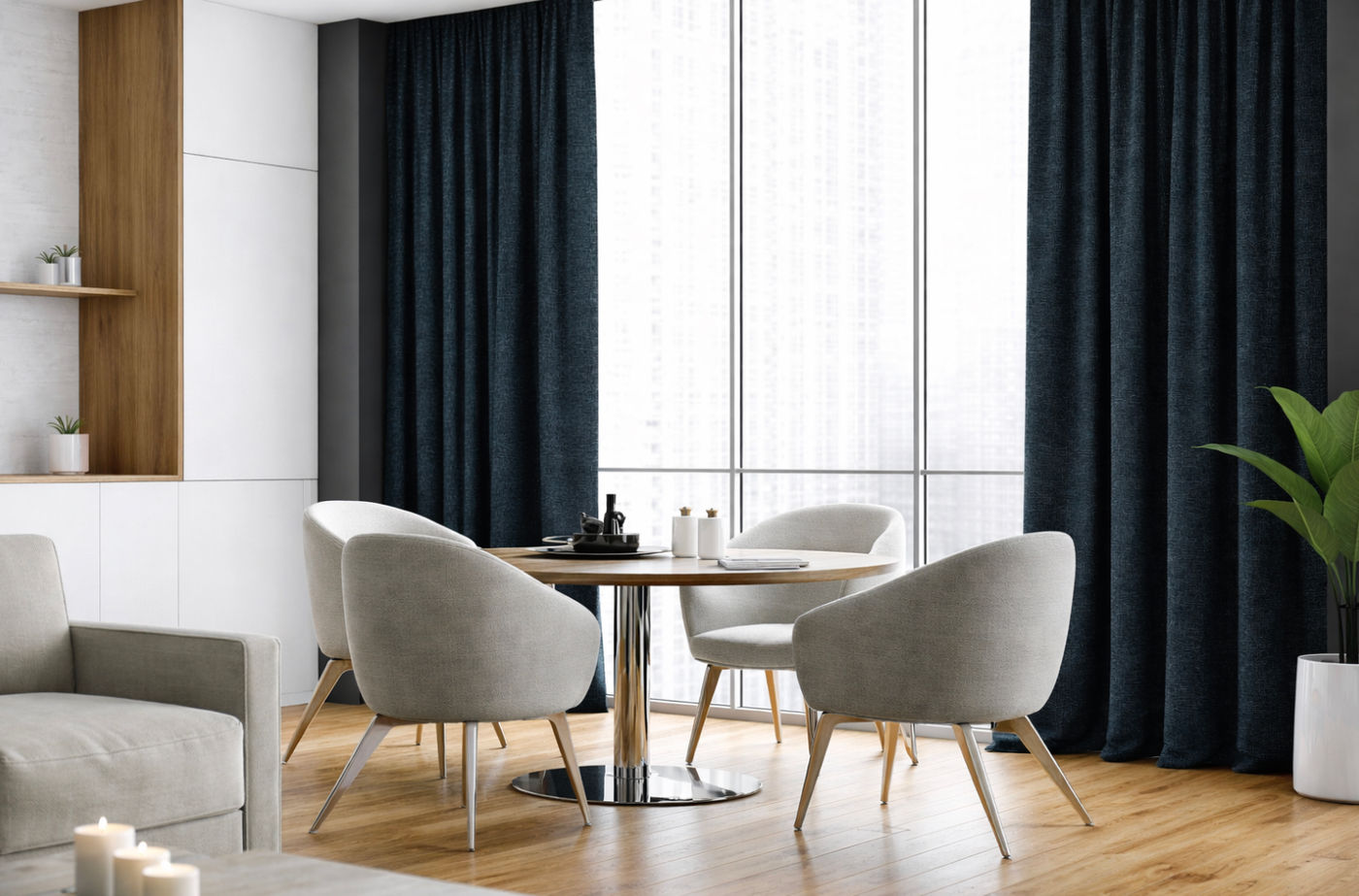 Soleil curtain fabric - Range