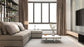 Malibu curtain fabric - Range