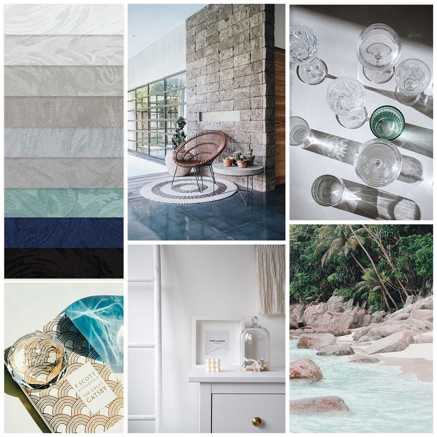 Eyre curtain fabric - Range