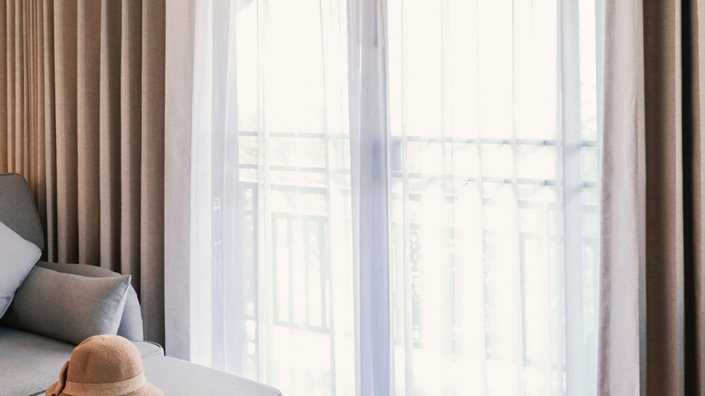 Mykonos curtain fabric - Range