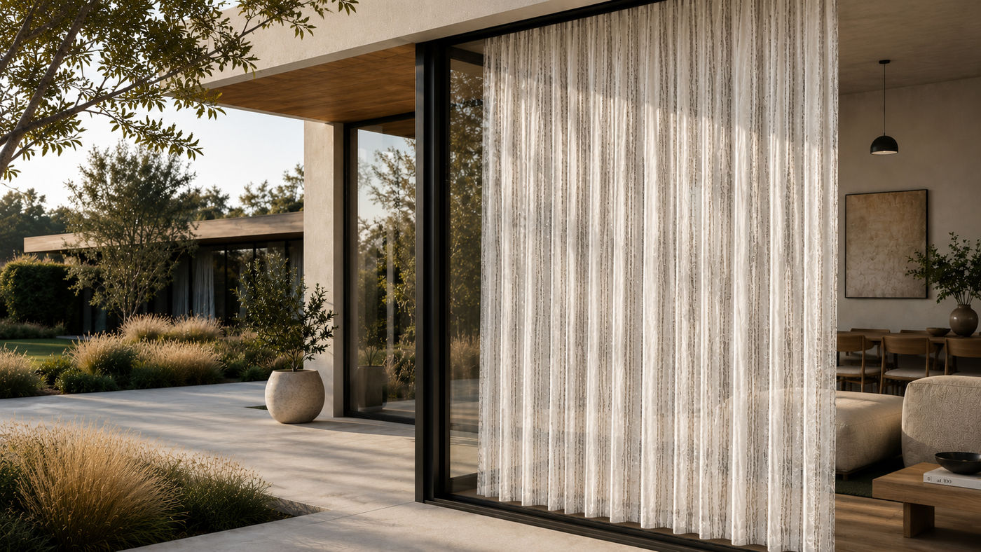 Kai curtain fabric - Range