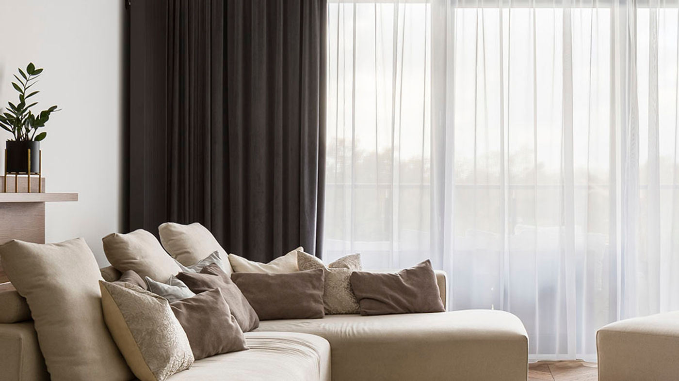 Mikado curtain fabric - Range