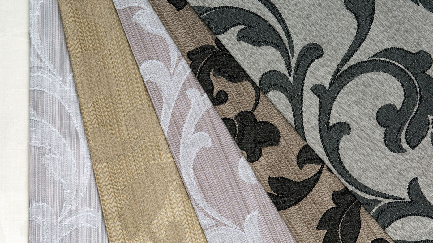 Leighton curtain fabric - Range