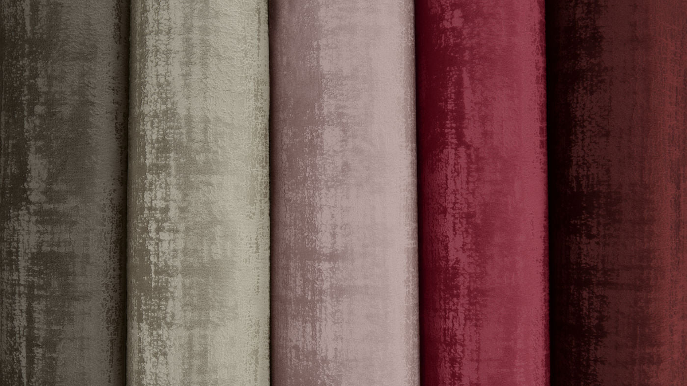 Amsterdam curtain fabric - Reds