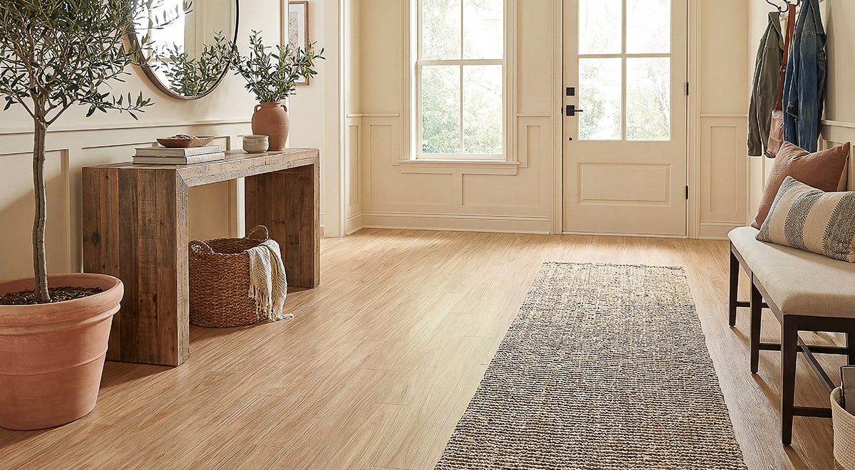 Ocean Vinyl Plank 4.5mm - Lily Blackbutt – room scene 1