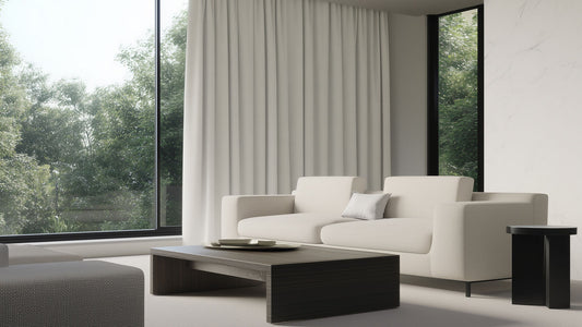 Arc curtain fabric - Roomset