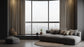 Kirra curtain fabric - Roomset