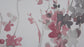 Margarita curtain fabric in Rose