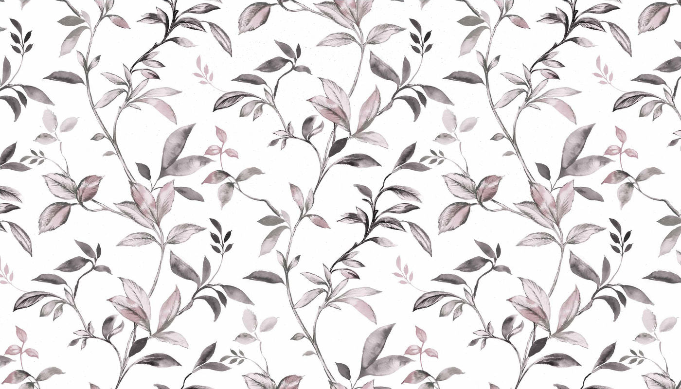 Charlotte curtain fabric in Rose