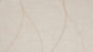 Stratus curtain fabric in Sand