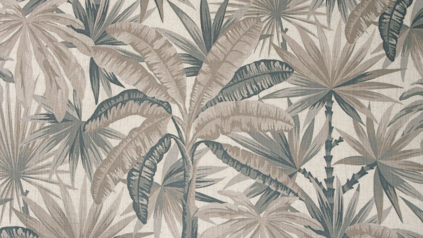Aruba curtain fabric in Sand