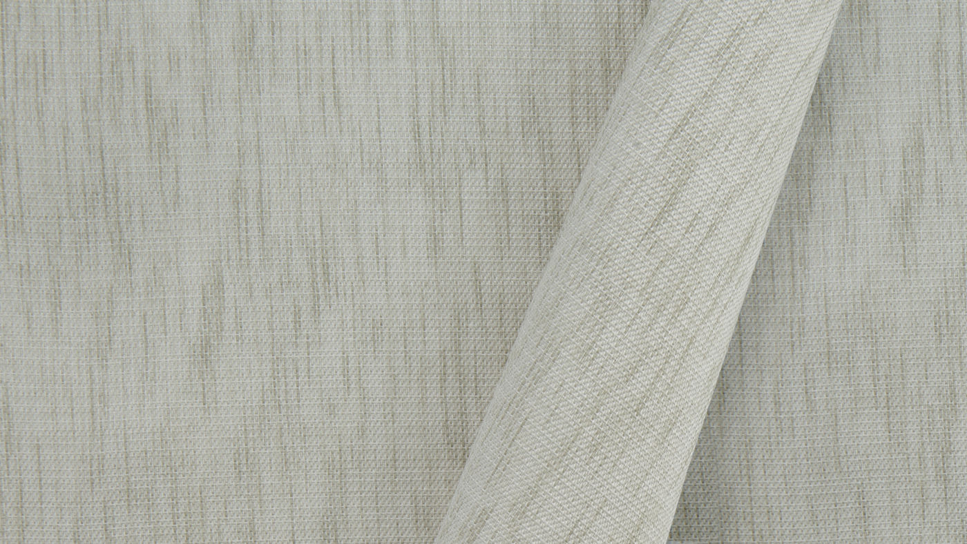 Saratoga curtain fabric in Sand