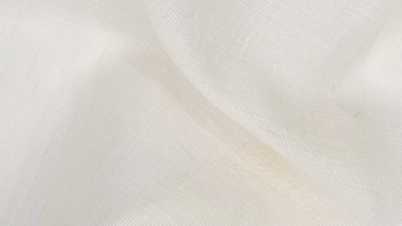 Seattle curtain fabric in Shell