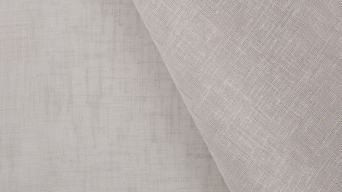 Bali curtain fabric in Smoke
