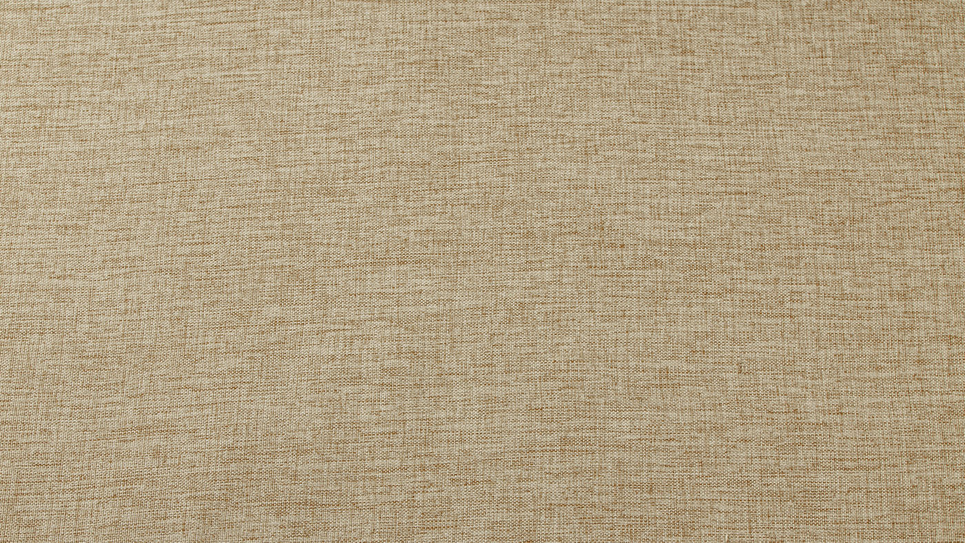 Kirra curtain fabric in Tahini