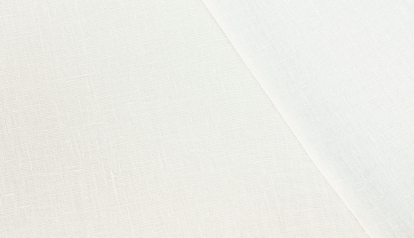 Brunswick curtain fabric in Talc