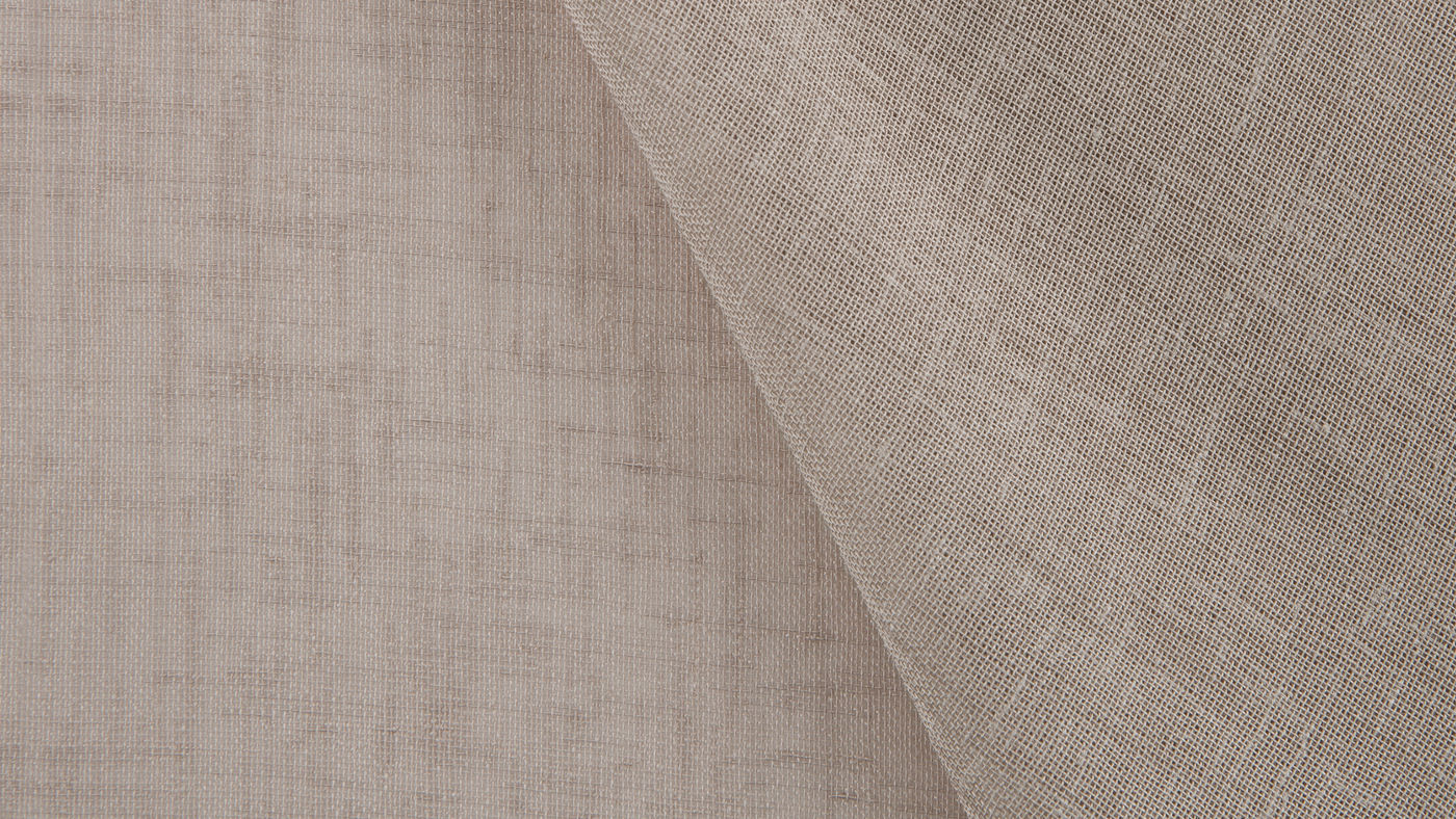 Bali curtain fabric in Taupe