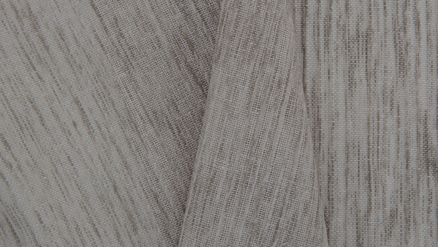 Marseille curtain fabric in Taupe