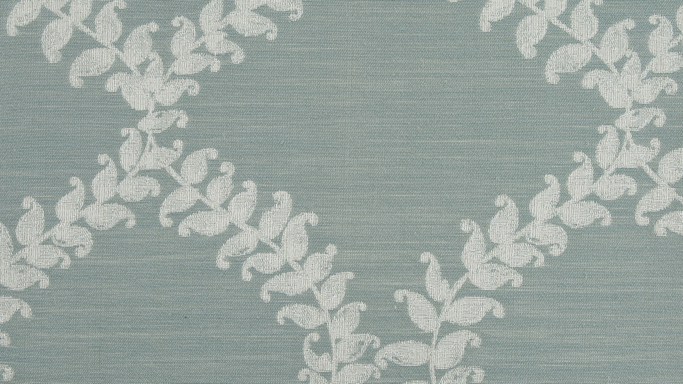 Rapallo curtain fabric in Teal