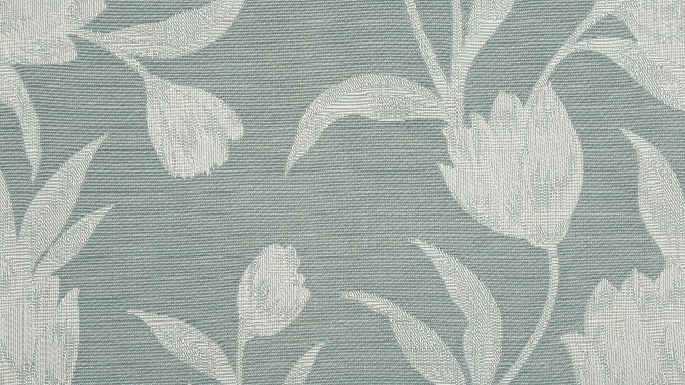 Toscania curtain fabric in Teal