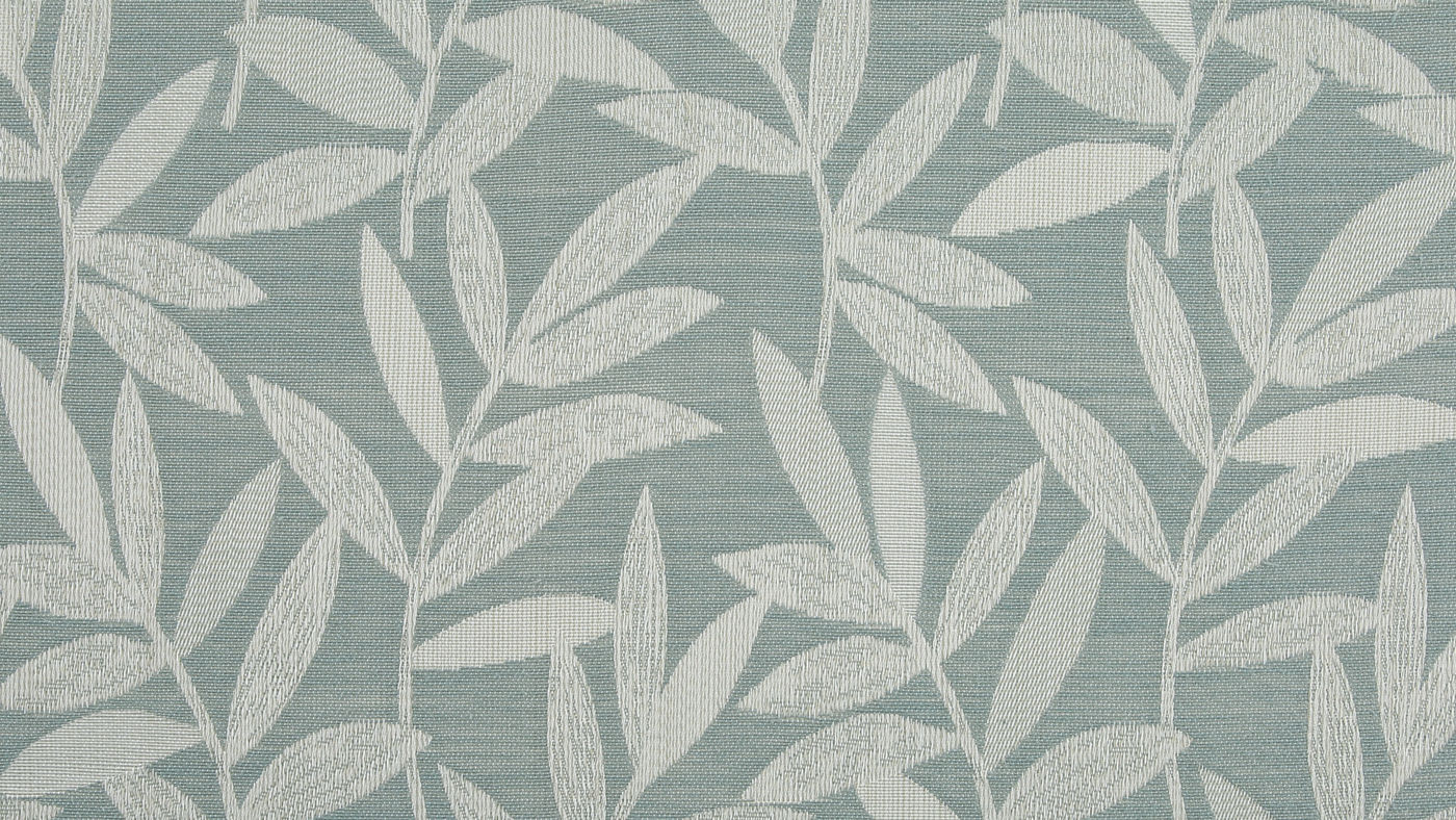 Trento curtain fabric in Teal