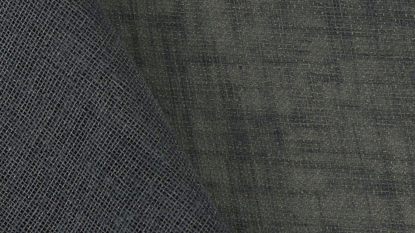 Homestead curtain fabric in Thunder