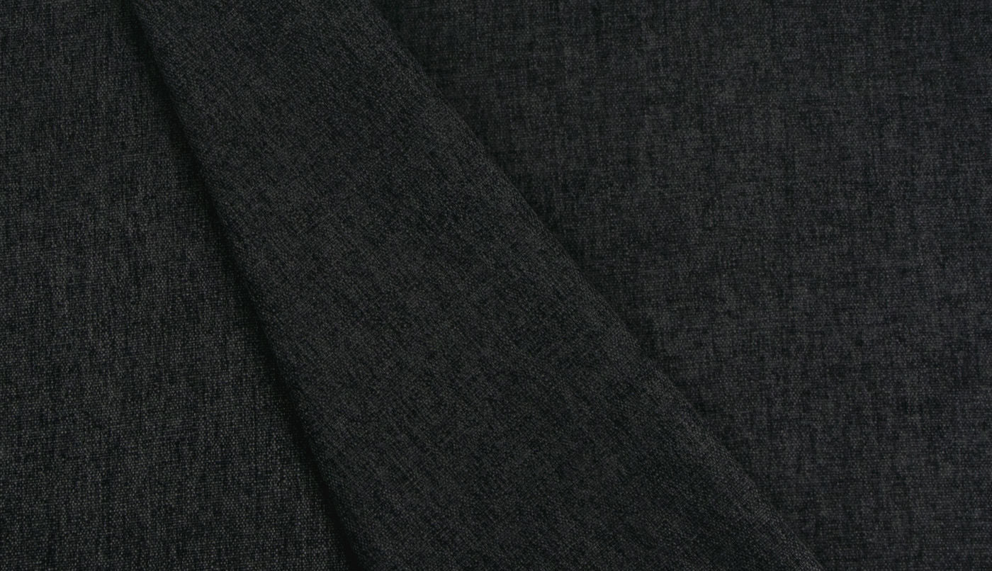 Colorado curtain fabric in Thunder