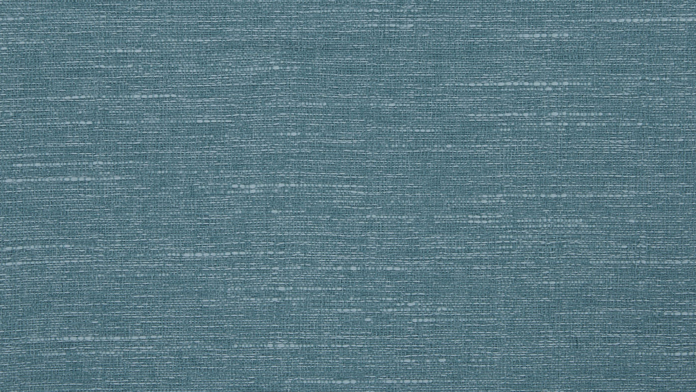 Tundra curtain fabric in Turquoise