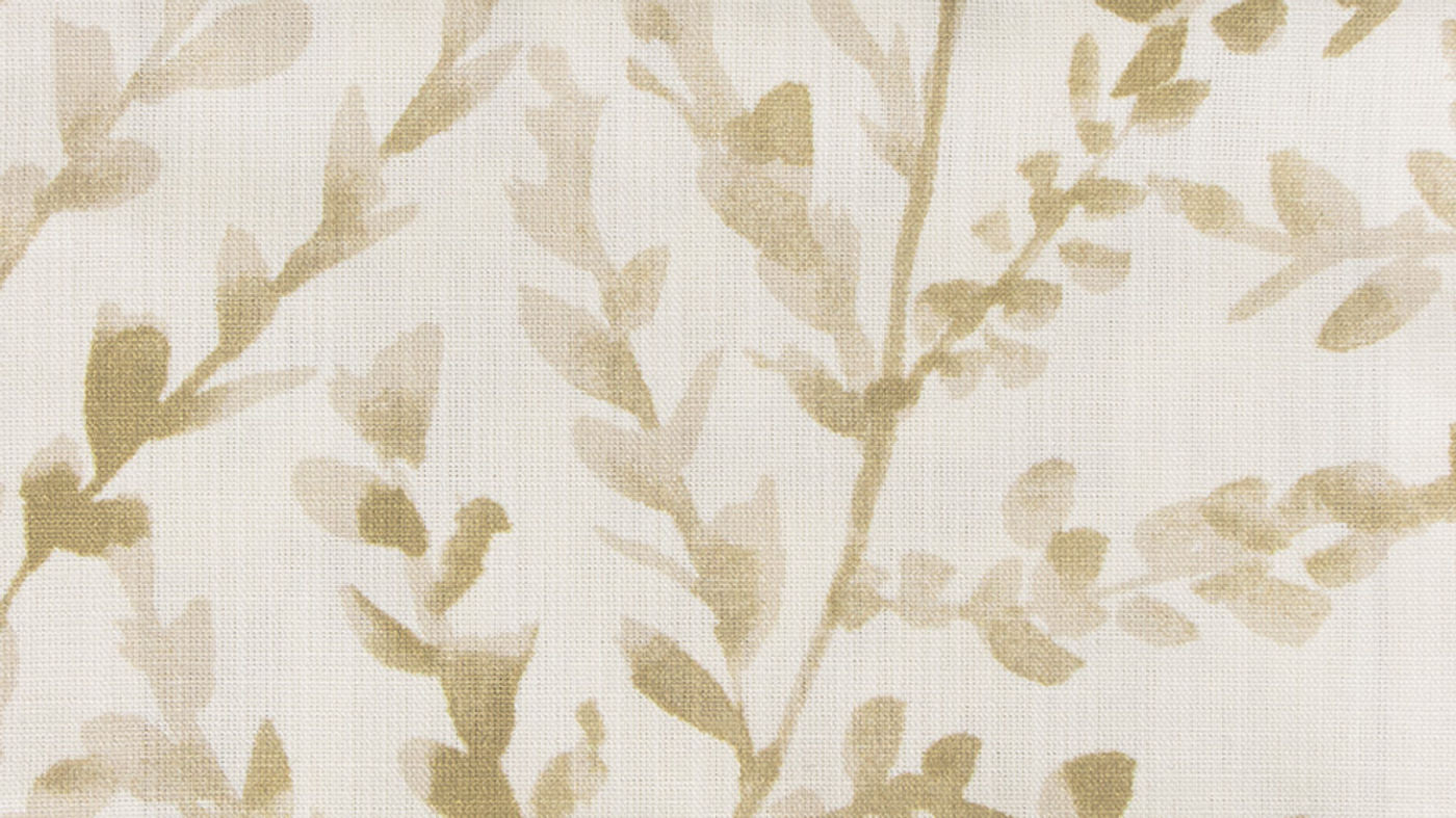 Leura curtain fabric in Whiskey