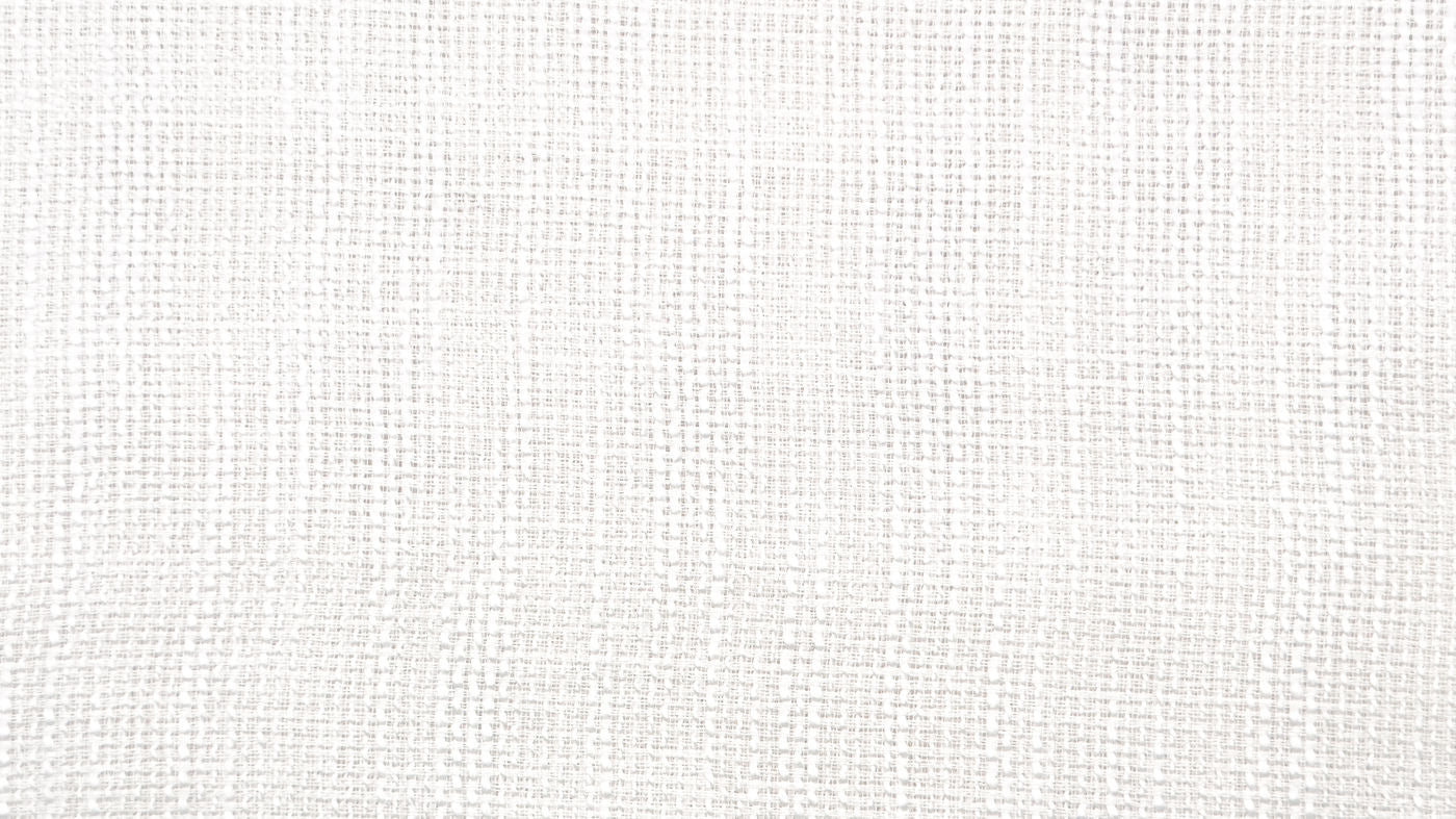 Aston curtain fabric in White